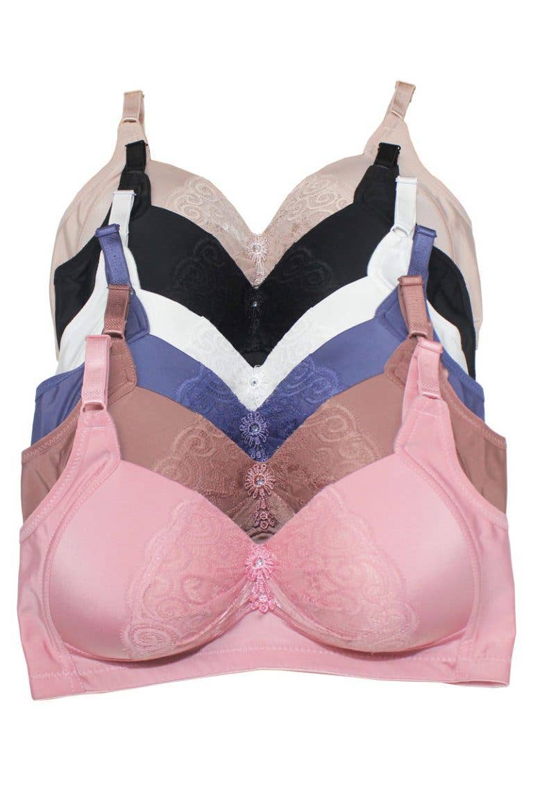 Blandad Youmita Trådlös BH-YM-89176-BRA-C01 för wholesale på Faire0