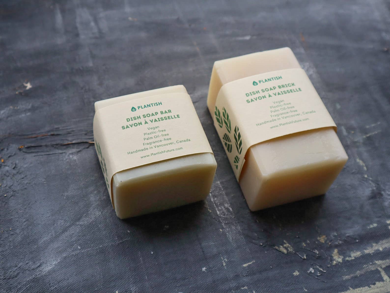 Plantish - Wholesale Dish Soap - Solid Dish Soap Brick (13oz)3