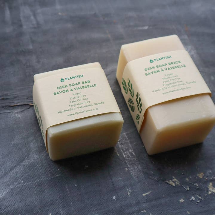 Plantish - Wholesale Dish Soap - Solid Dish Soap Brick (13oz)3