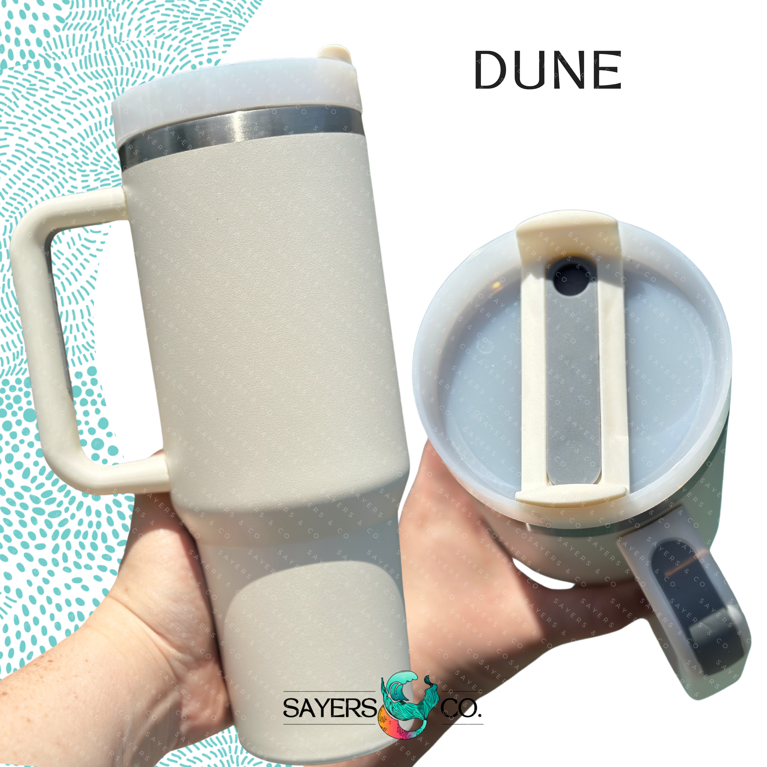 Sayers & Co. - Vente Gourde/bouteille isotherme - Gobelet isolant à paroi double avec couvercle à vis 40 oz (1,18 L) version 2.0 - prêt à personnaliser14