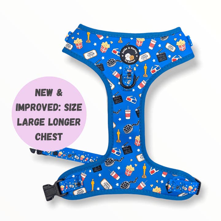 Howl-Lywood - Harnais ajustable pour chien sans traction pour la vente par Zelda & Harley | The Dog Mom Store