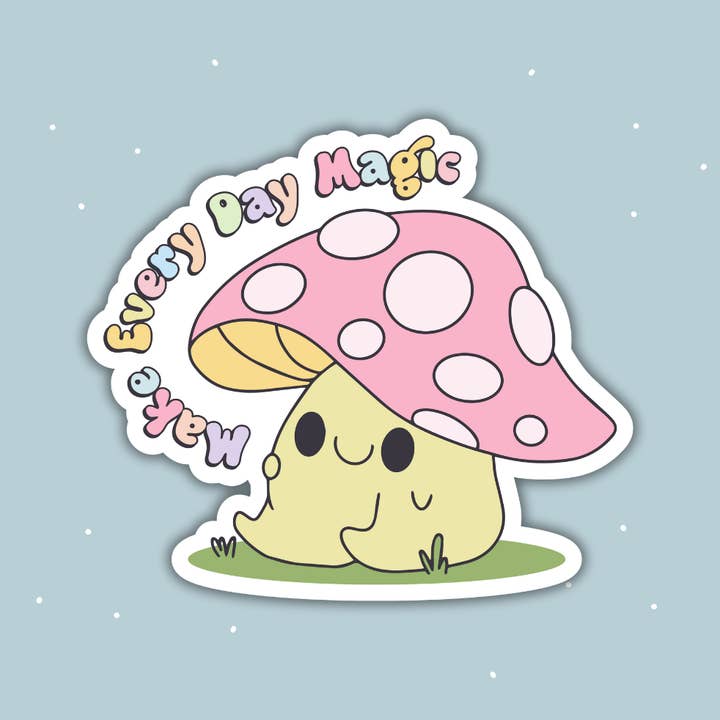 Make Everyday Magic Sticker for wholesale by Jedi Woods LLC