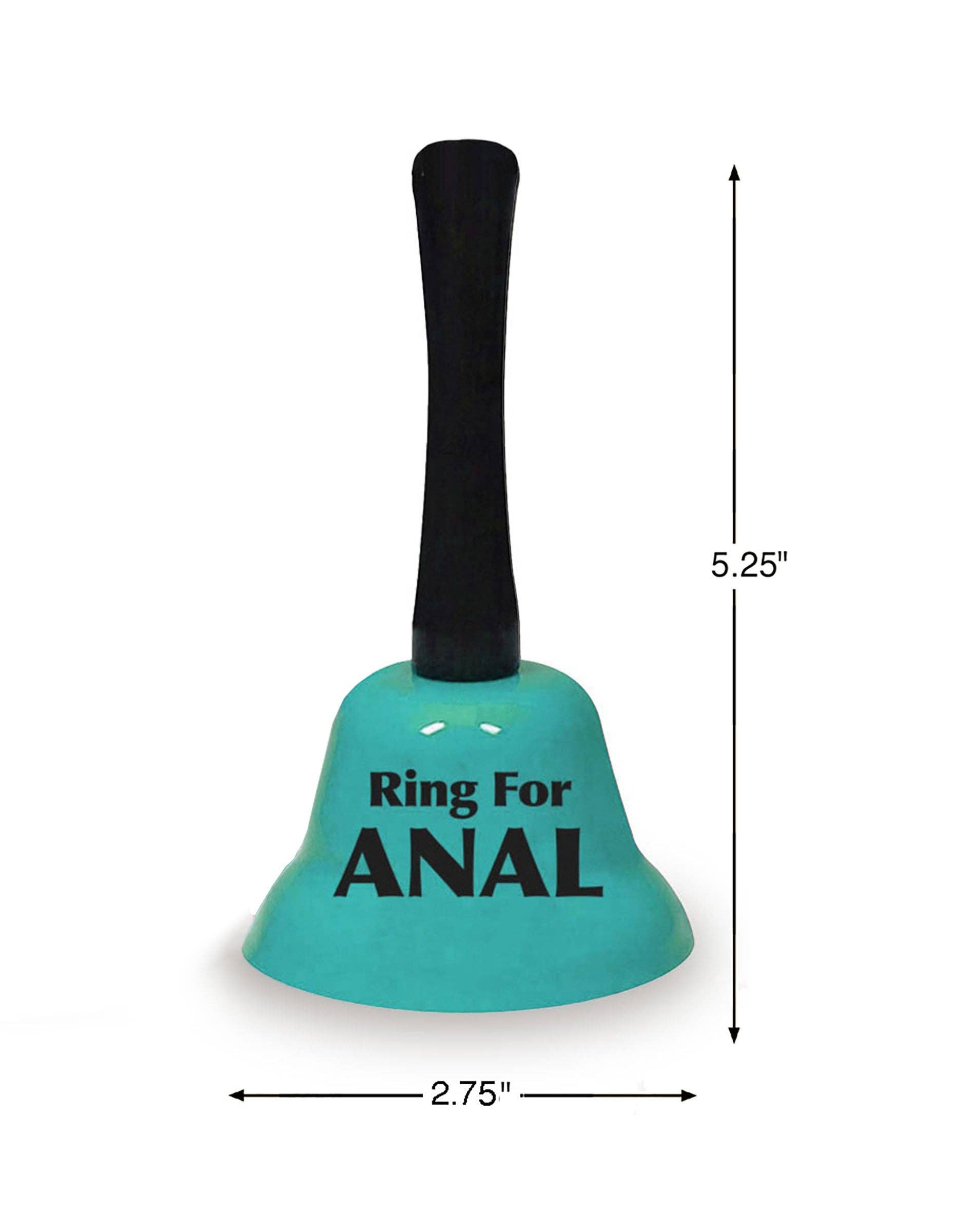 Little Genie Productions - Vente Cadeau amusant/original - Sonnez la cloche pour Anal - Turquoise1