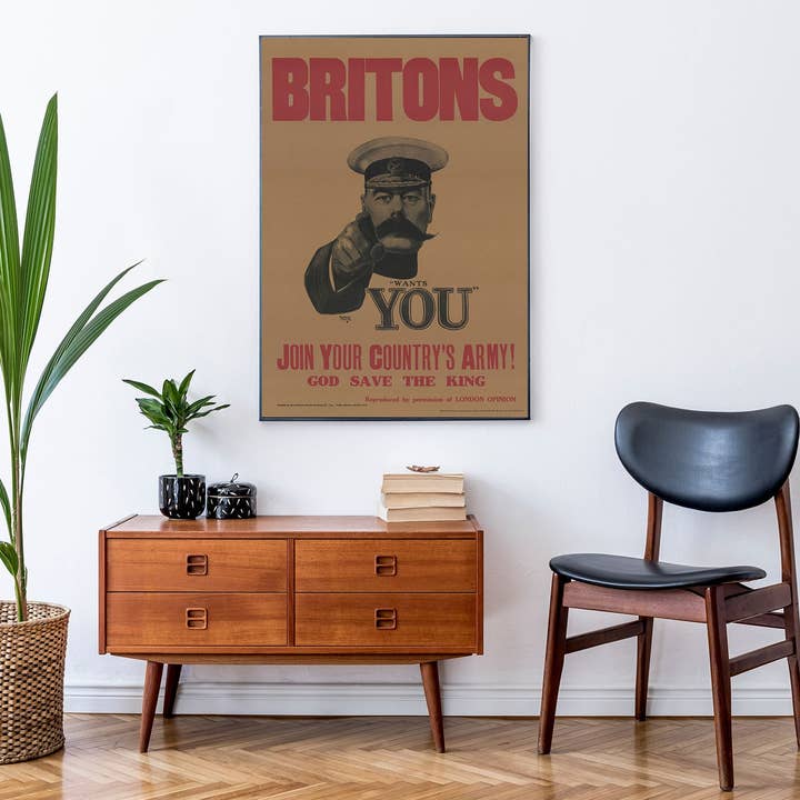 Esque - Wholesale Poster - Poster Britons Wants You - Vintage Propaganda1