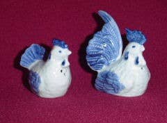 Sea Island Imports, Inc. - Wholesale Salt & Pepper Shaker Set - Salt and Pepper, Hen and Rooster3