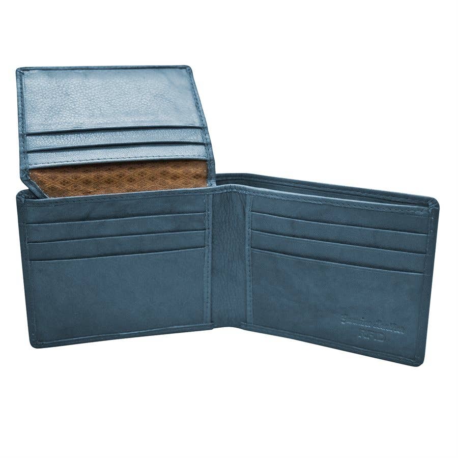 ili New York - Wholesale Wallet - Men's - 7751 Leather Bifold Men's Wallet with Flip-Up ID Holder3