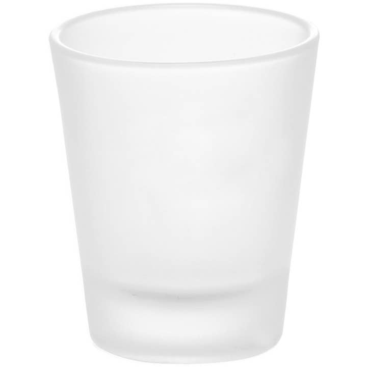 7 Star - Venta al por mayor Vaso de chupito - Vaso de chupito esmerilado de 2 onzas (vaso de chupito en blanco)