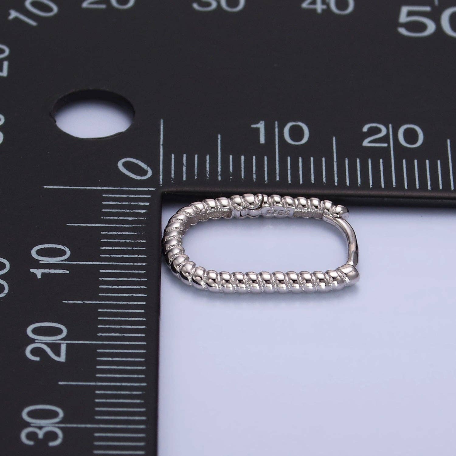 Simply Jewels - Vente Petits anneaux - Boucles d'oreilles créoles tressées en argent sterling délicates-002643