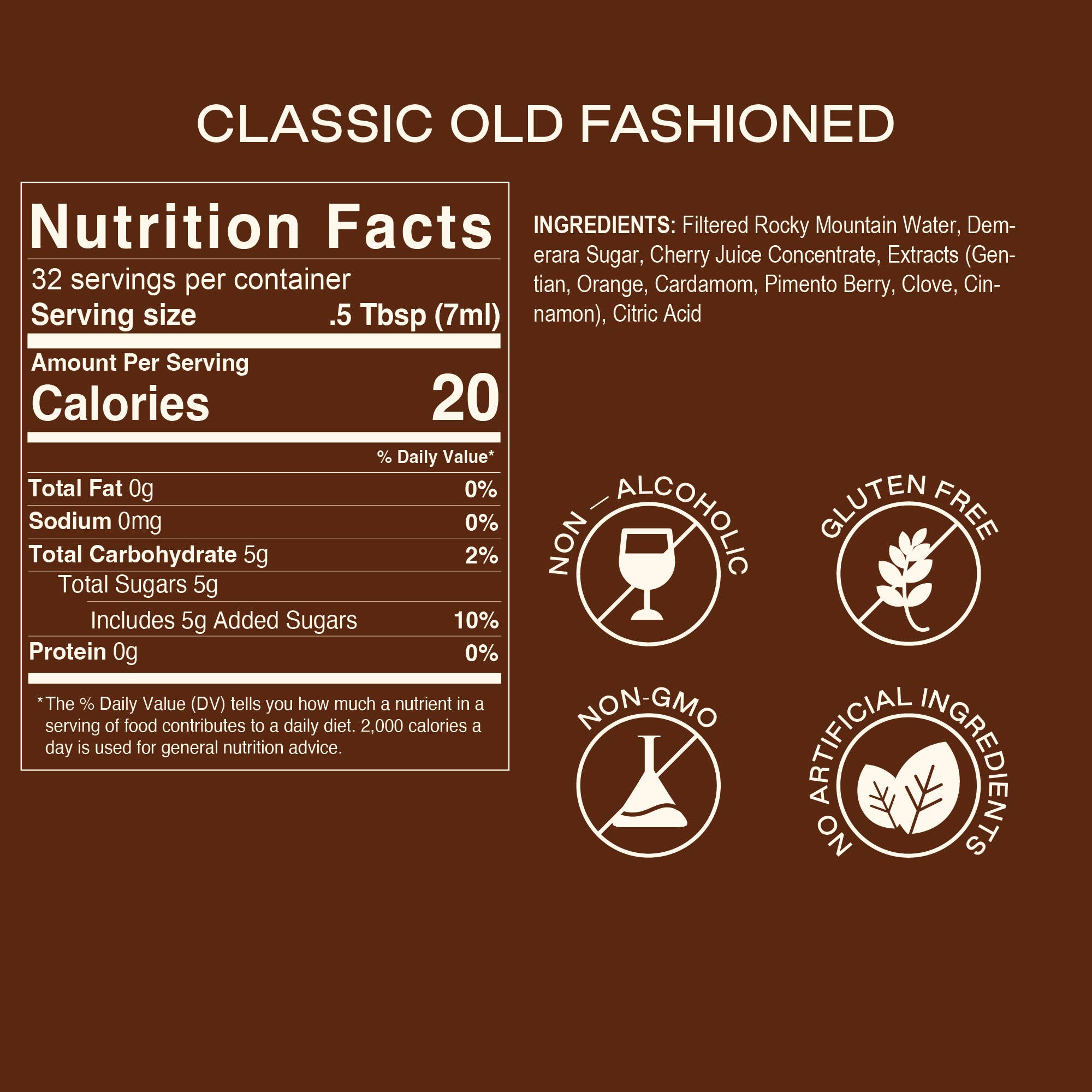 Strongwater - Wholesale Cocktail Mix/Syrup - Old Fashioned Cocktail Syrup Sample Set6