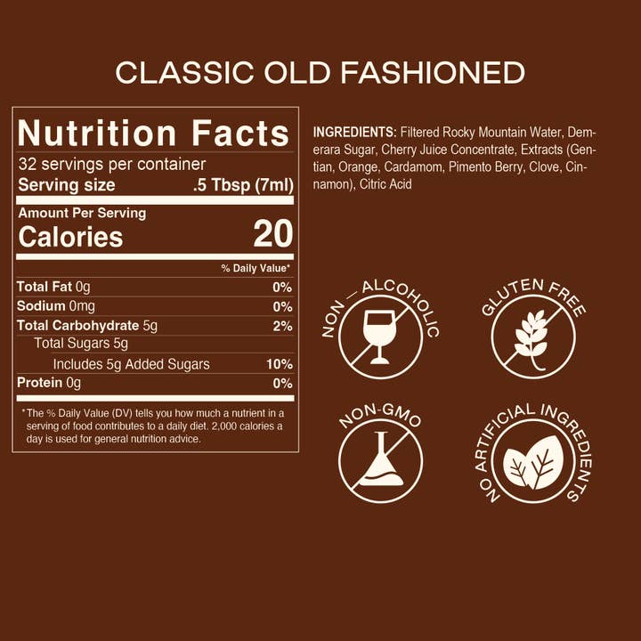 Strongwater - Wholesale Cocktail Mix/Syrup - Old Fashioned Cocktail Syrup Sample Set6