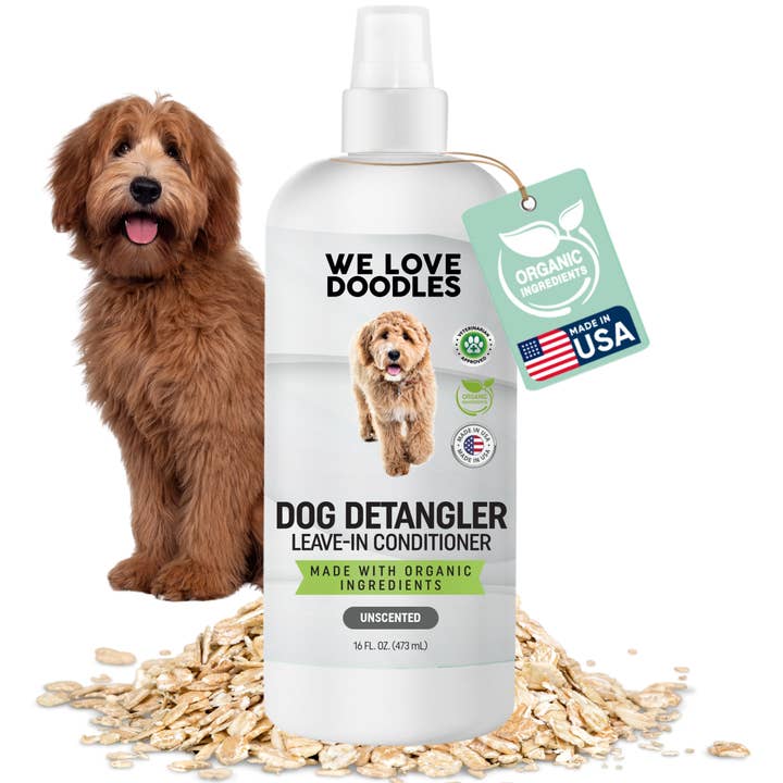 Dog Detangler Spray (Unscented) for wholesale by We Love Doodles