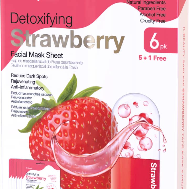 SM Beauty LLC - Wholesale Skincare Face Mask - K-Beauty 6-Pack Face Mask Sheets