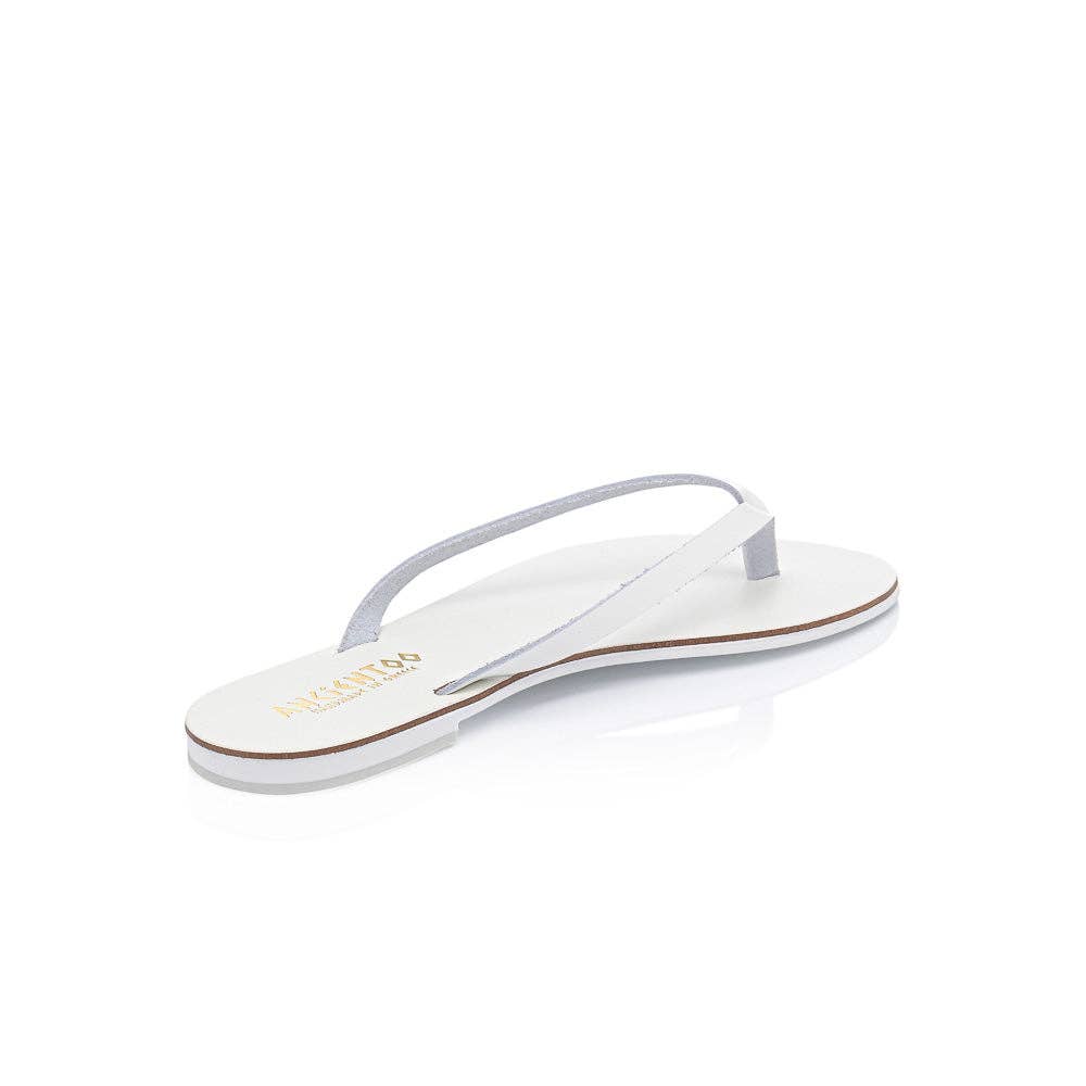 Ancientoo – wholesale Sandaler - Dam – Achelois handgjorda läder Flip Flop Sandal för kvinnor23