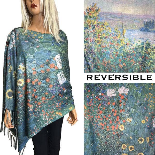 The Magic Scarf Company – Großhandel Schultertuch – Damen – 3180 - Schals mit Wildlederoptik und Kunstknöpfen16