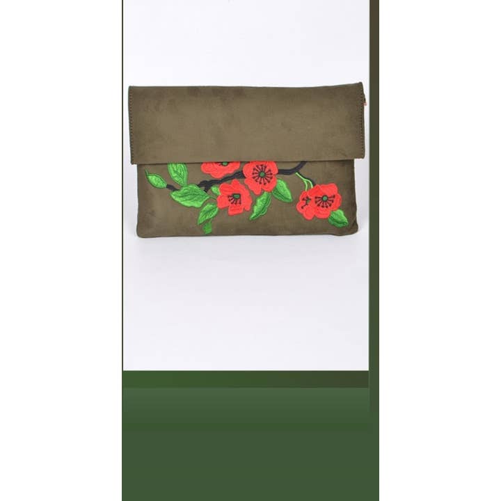 Rosie Mears Collection - Wholesale Clutch Bag - Women's - Floral Clutch Purse