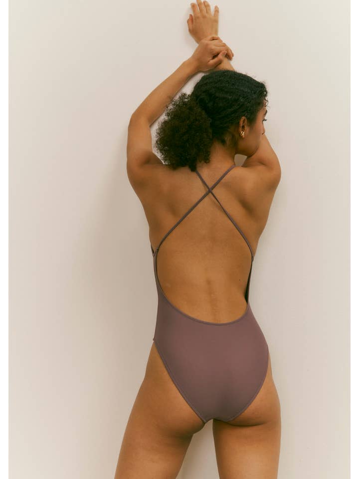 Fitzgerald One Piece - Deep Taupe for wholesale on Faire3