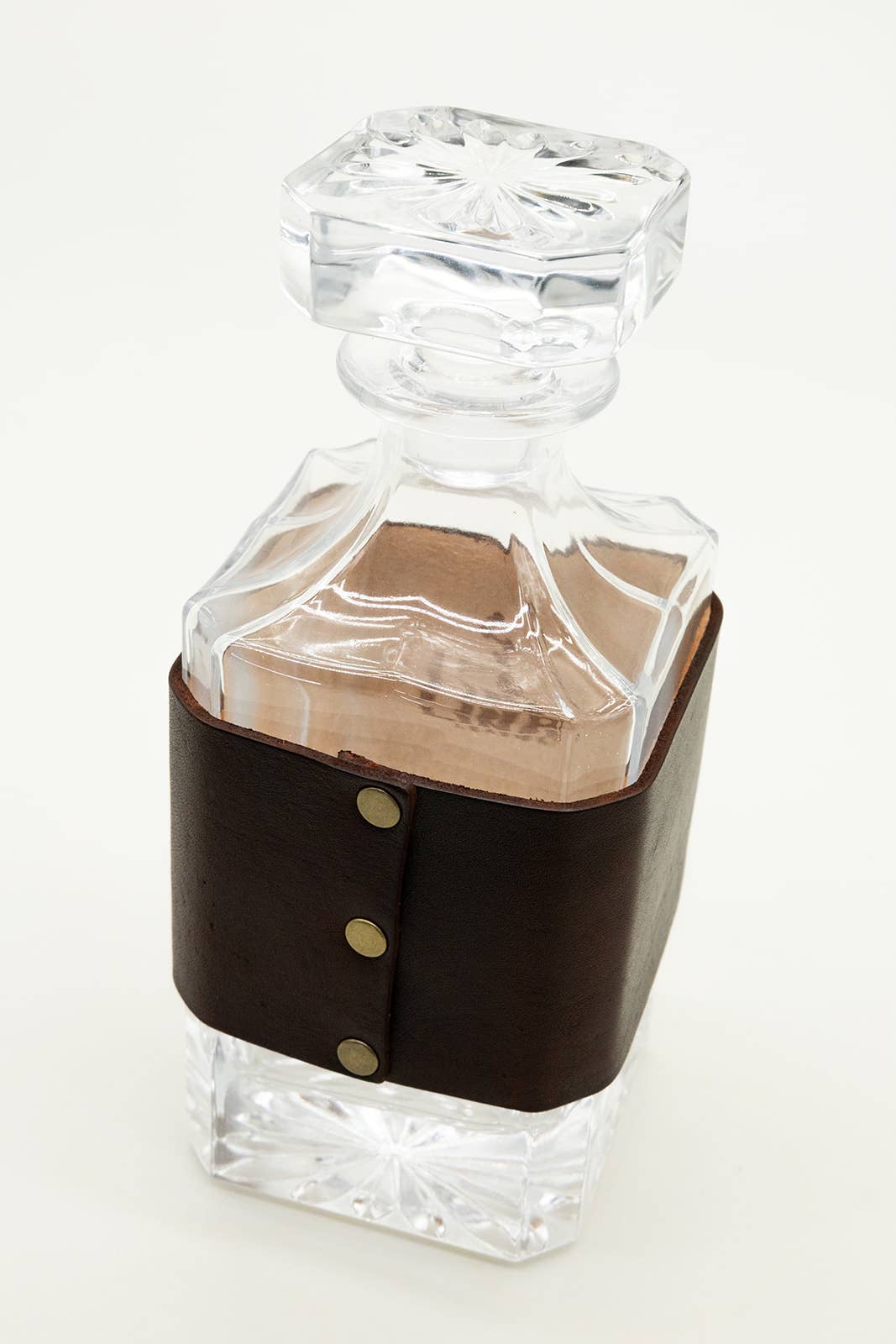 Lindy Leather - Wholesale Decanter - Custom Leather Decanter11