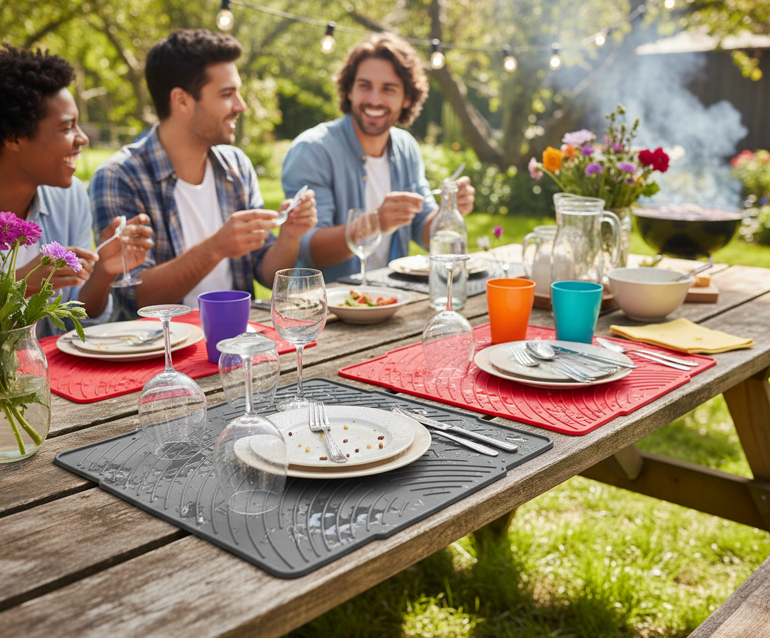 Kadra Kitchenware – wholesale Disktorkmatta/-ställ – Luciano - Gourmet, Diskunderlägg, 2-pack2