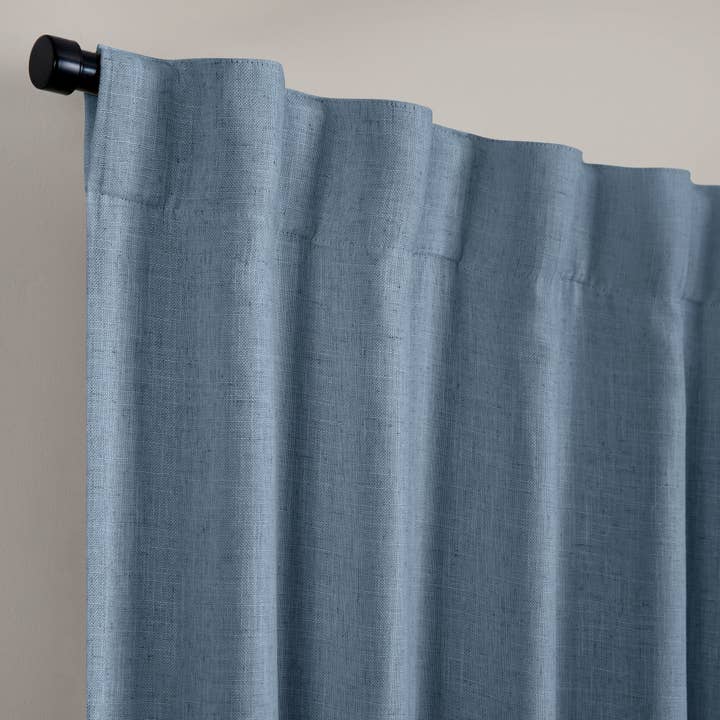 Threadmade Home - Wholesale Curtain - Harrow Solid Texture Blackout Window Curtain Panel1