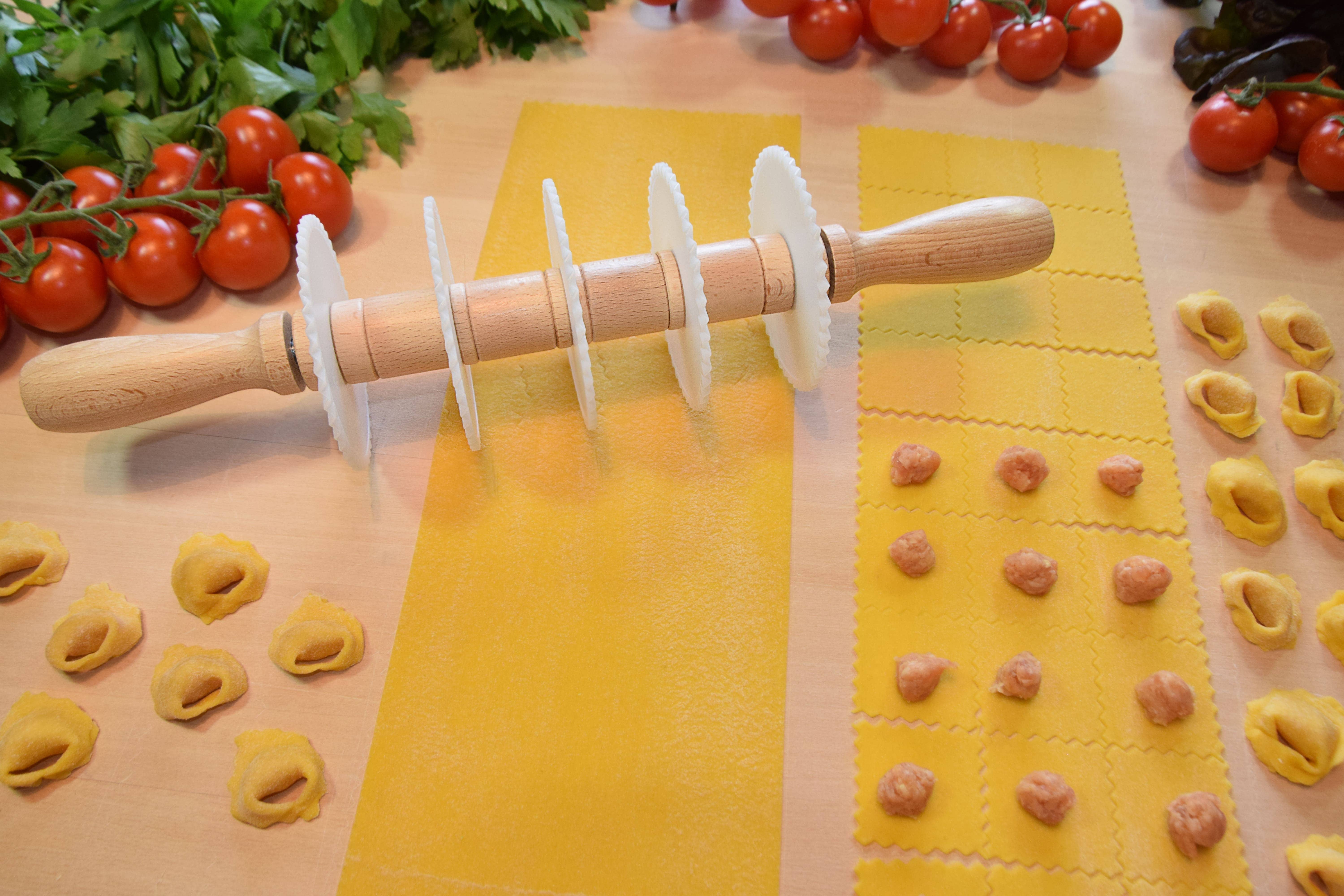 Elettro Center - Wholesale Kitchen Tool/Gadget - Rolling Pin Adjustable Puff Cutter, adjustable pasta cutter2