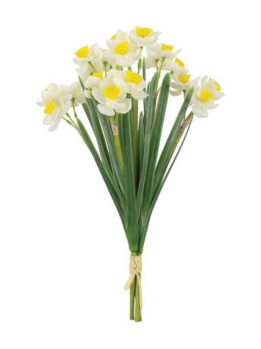 Narcissus Bundle 11.81" Cream/yellow for wholesale by Select Artificials, Inc.