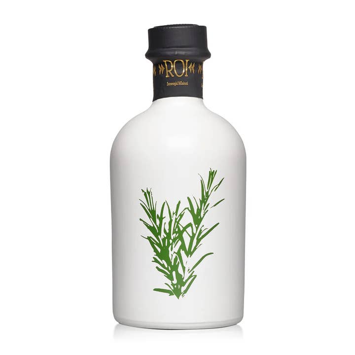 Gourmet Rosemary Infused Italian Olive Oil - Made in Liguria for wholesale by Mercato di Bellina