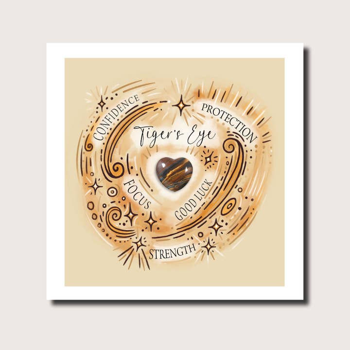 Marina B – wholesale Födelsedagskort – Sybil Älskar Tigers Eye Kort