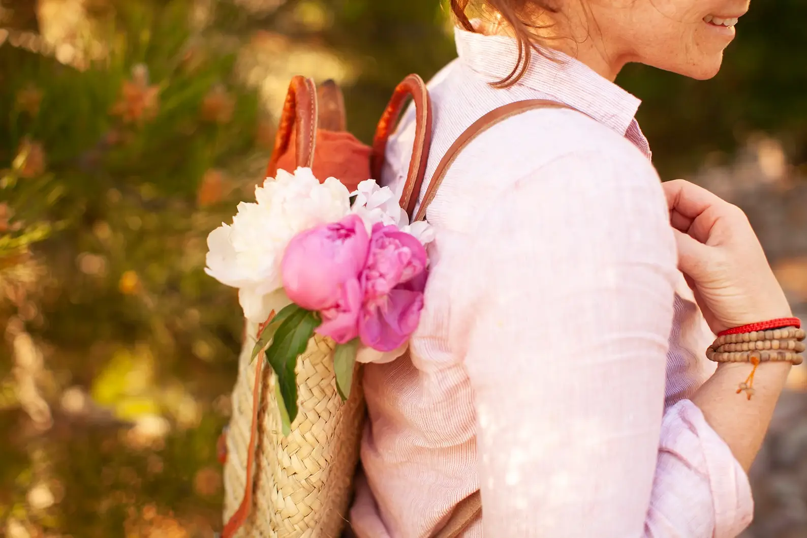 DarKech - Wholesale Backpack - Women's - French Market Backpack, Woven Backpack1