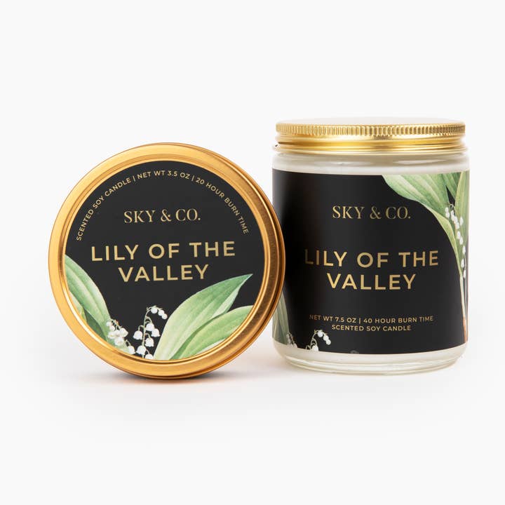 Lily of the Valley - Soy Candle for wholesale by Sky and Company