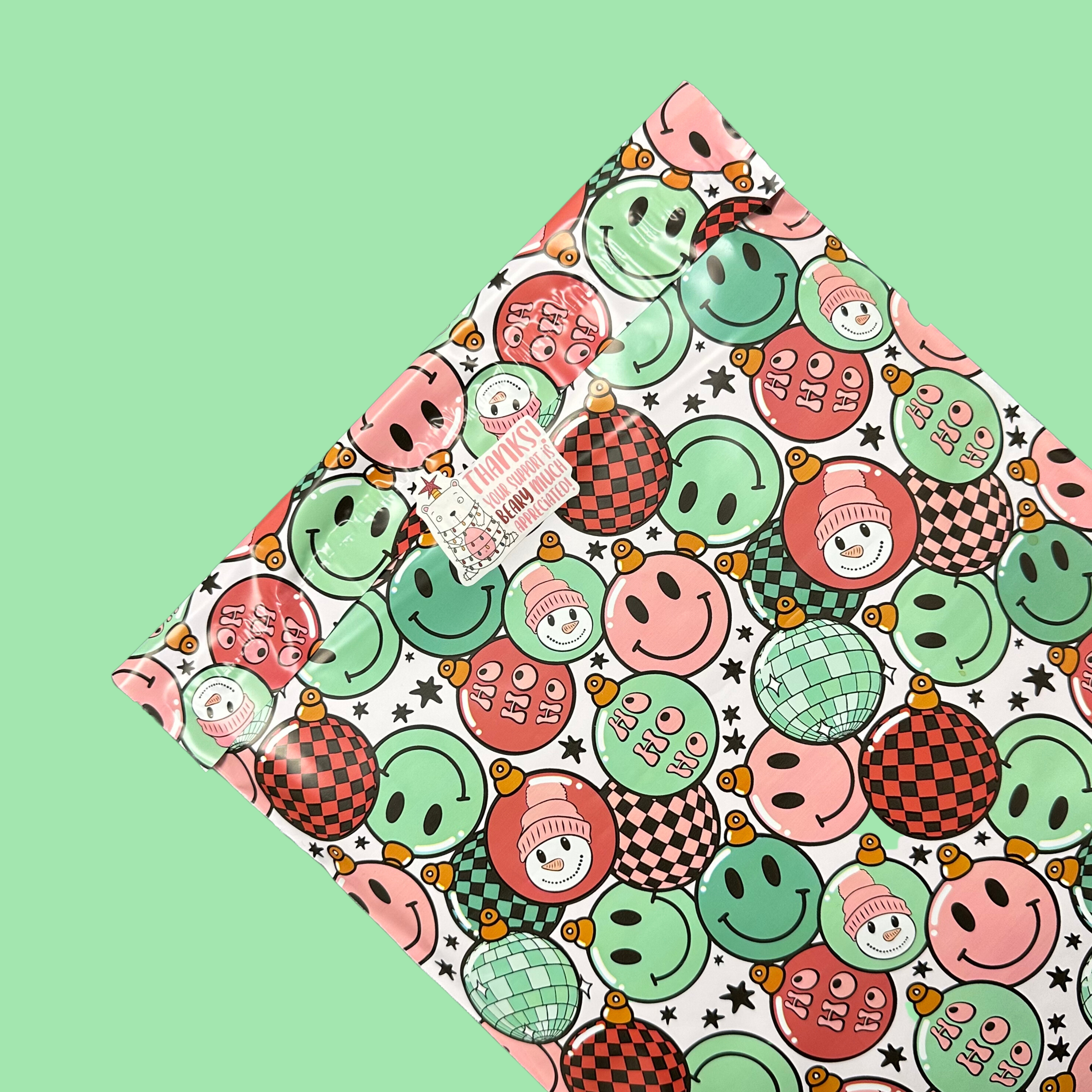 Marley Rae Mailers - Vente Enveloppe - Pochette en polyéthylène premium 10x13 - Ornements groovy1