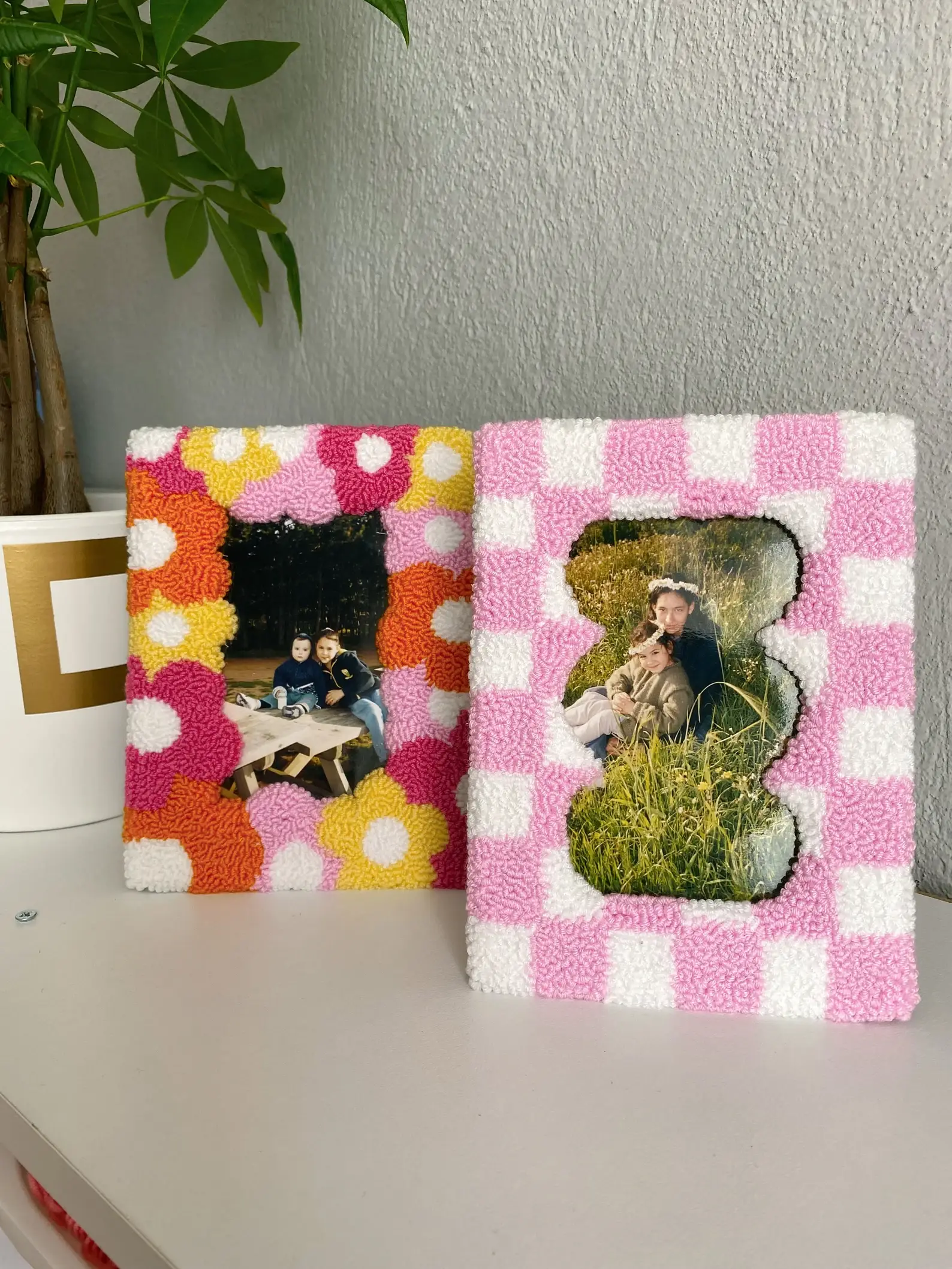 Mudita Rug Studio – wholesale Bildram – Handgjorda ramar med punch needle-teknik6