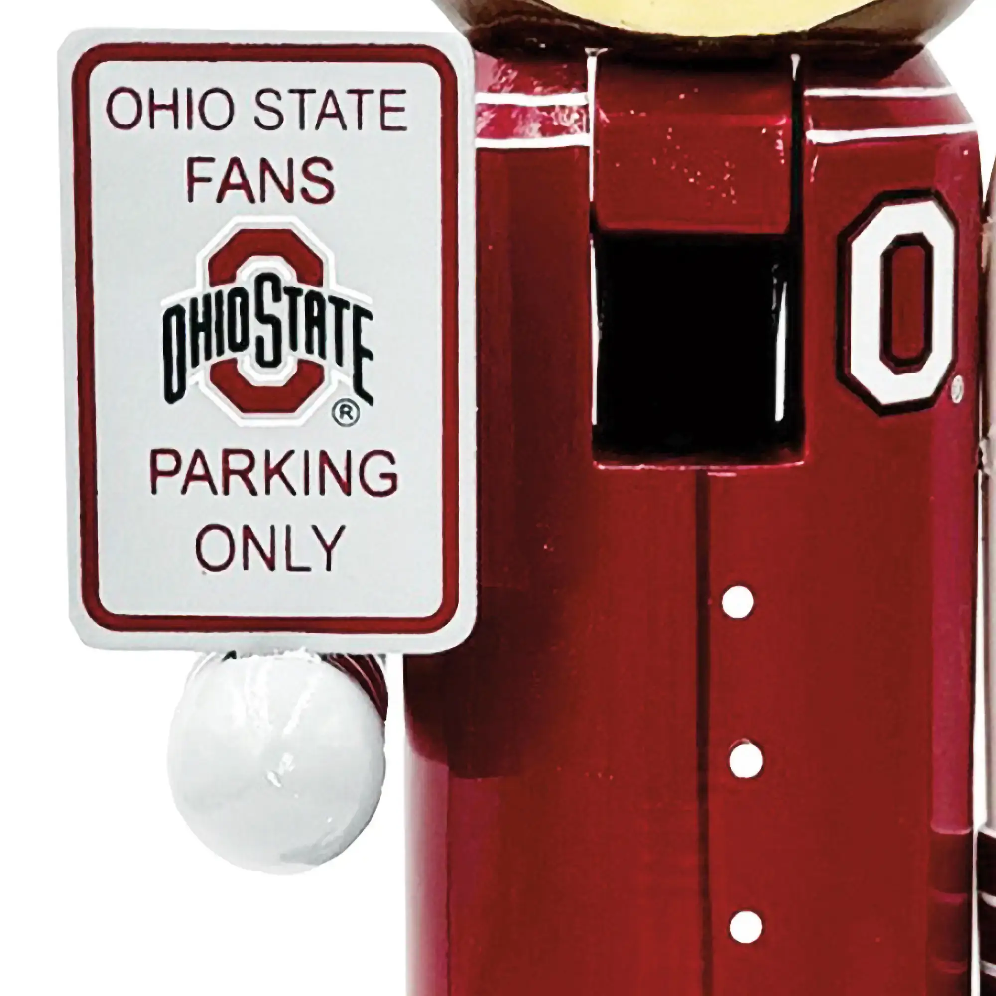 Santa’s Workshop Inc. - Wholesale Holiday Nutcracker - 12" Ohio State Beware of the Buckeyes Nutcracker1