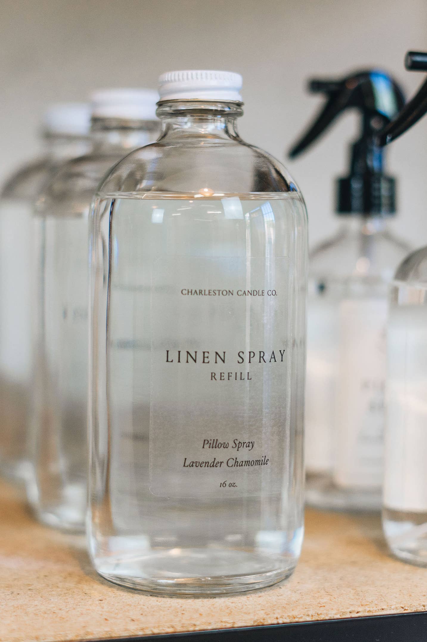 Charleston Candle Co. - Wholesale Room & Linen Spray - L.04 Lavender Chamomile Pillow Spray2