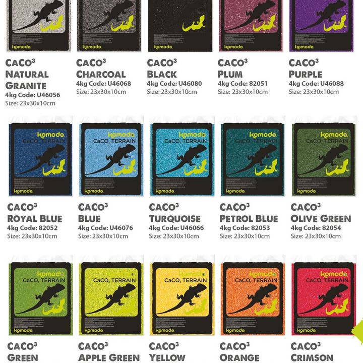 Komodo - Wholesale Pet Supplement - Not Cat/Dog - CaCo3 Sand1
