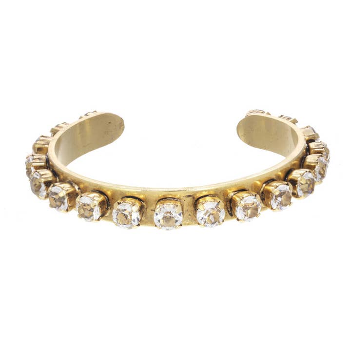 TOVA - Wholesale Cuff Bracelet - Kelly Cuff Antique Gold2