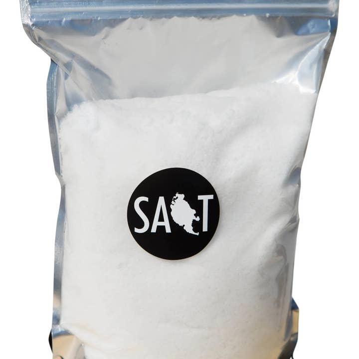 5 lb Bag Solar Evaporated Sea Salt (for Food Service) for wholesale by San Juan Island Sea Salt