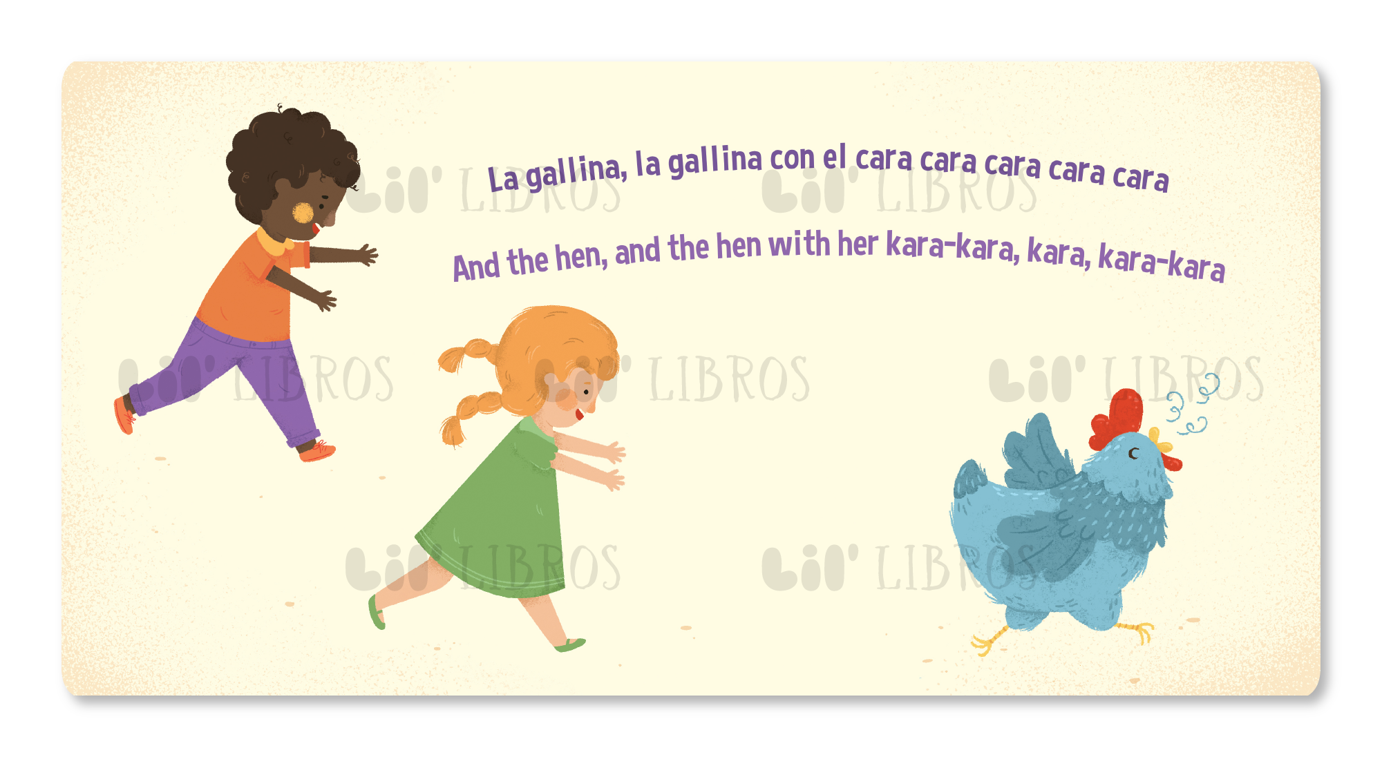 Lil' Libros ~ Bilingual Children's Books & Games - Wholesale Preschool Book (3-5) - Singing / Cantando De Colores (Bilingual: English and Spanish)2