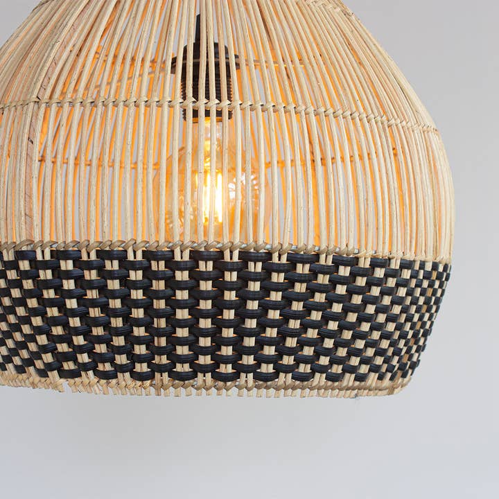 EARTHWARE - Wholesale Chandelier/Hanging Light - Lex S rattan lamp3