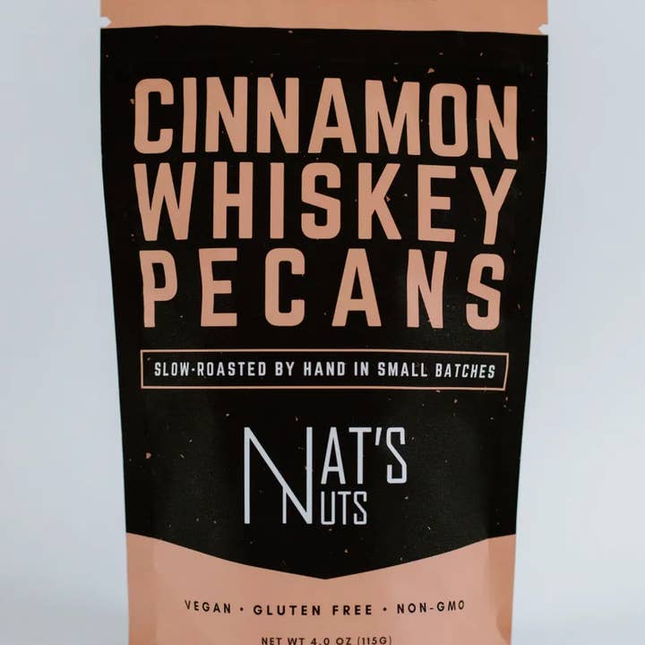 3D Enterprise - Wholesale Nuts - Nat's Nuts - Cinnamon Whiskey Pecans - (12 Ct. / Case)1