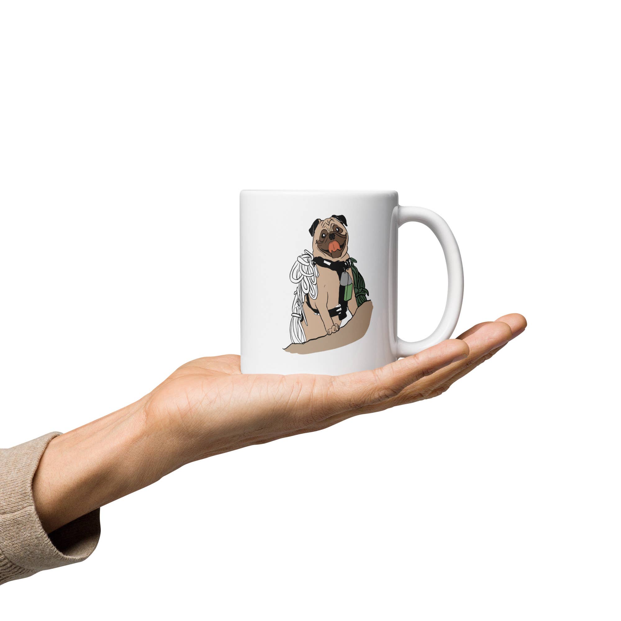 Club No-Kill 2027 Coffee Mugs - Wholesale Coffee Mug - Vinny the Pug Coffee Mugs                     15