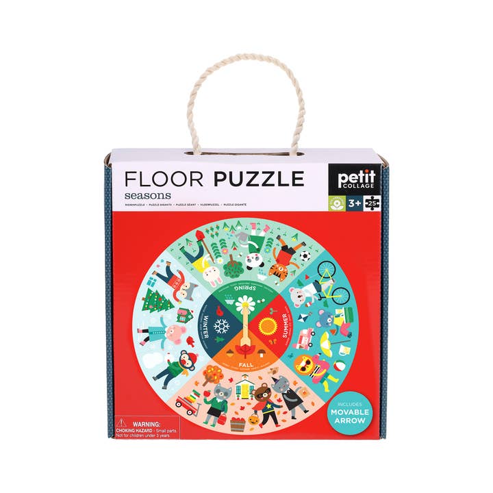 Chronicle Books - Wholesale Puzzle - Kids - Seasons Floor Puzzle1