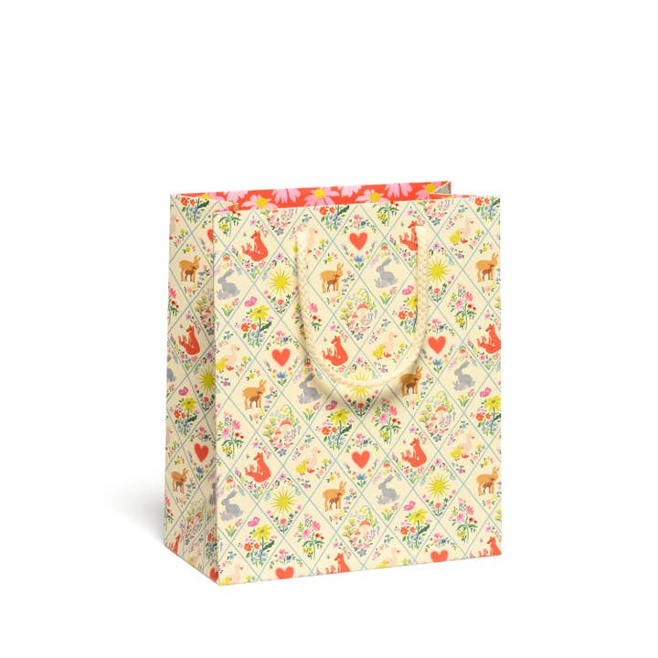 Red Cap Cards – wholesale Gift bag – Woodland Critters gift bags1