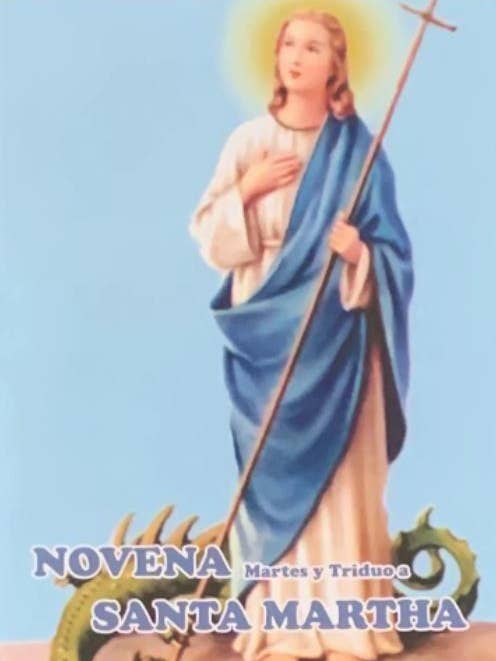 NOVENE DINSDAG EN DRIEDAAGSE TOT SINT-MARTA voor wholesale door SAN JUDITAS RELIGIOUS ARTICLES