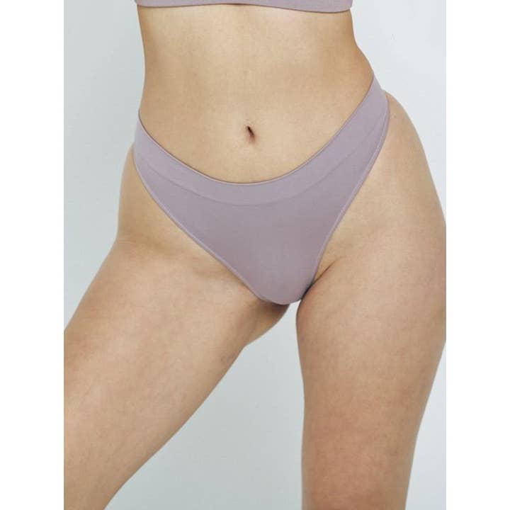 Tanga Regular Rise - Conforto Sem Costuras - Champagne por atacado de Mindd