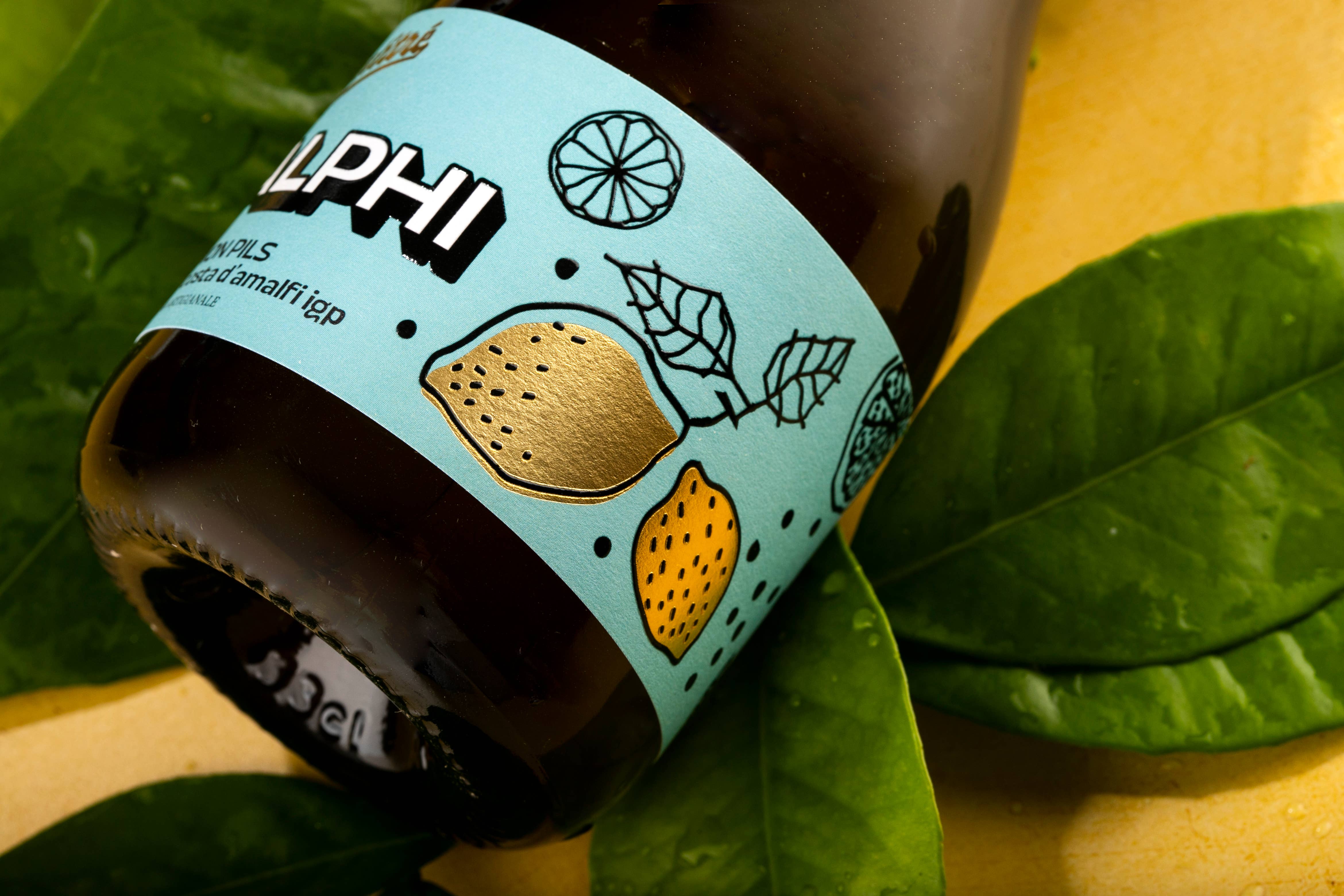 Birrificio Ventitré – wholesale Öl – Amalphi - Lemon Pils - Italiensk hantverksöl2