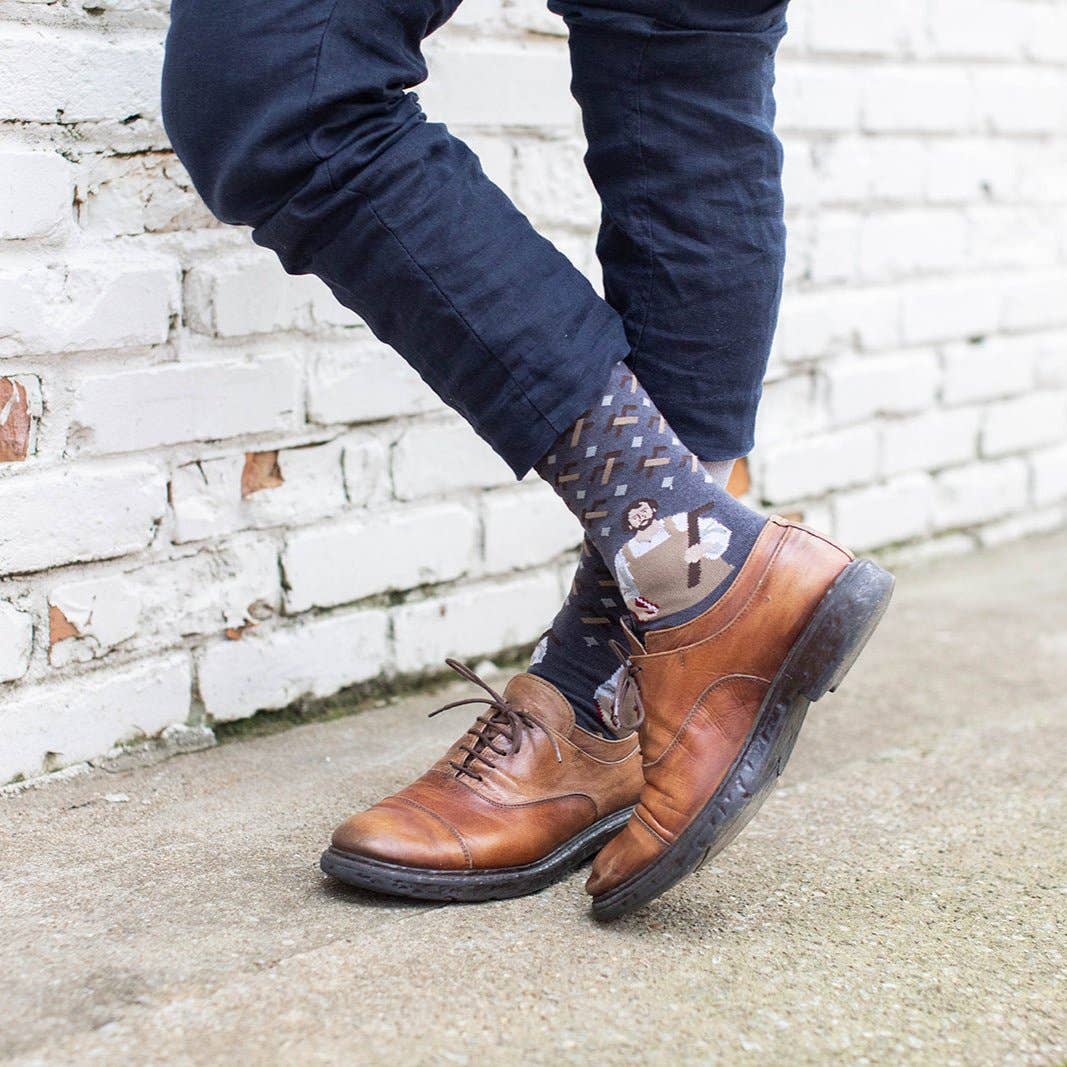 Sock Religious - Vente Chaussettes – unisexe - Chaussettes pour adultes Saint Joseph l'ouvrier8