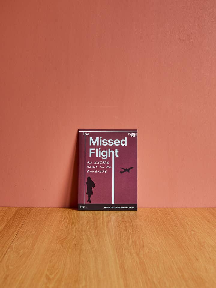 Personalisable | Puzzle Game | Board game |The Missed Flight for wholesale by Puzzle Post Games
