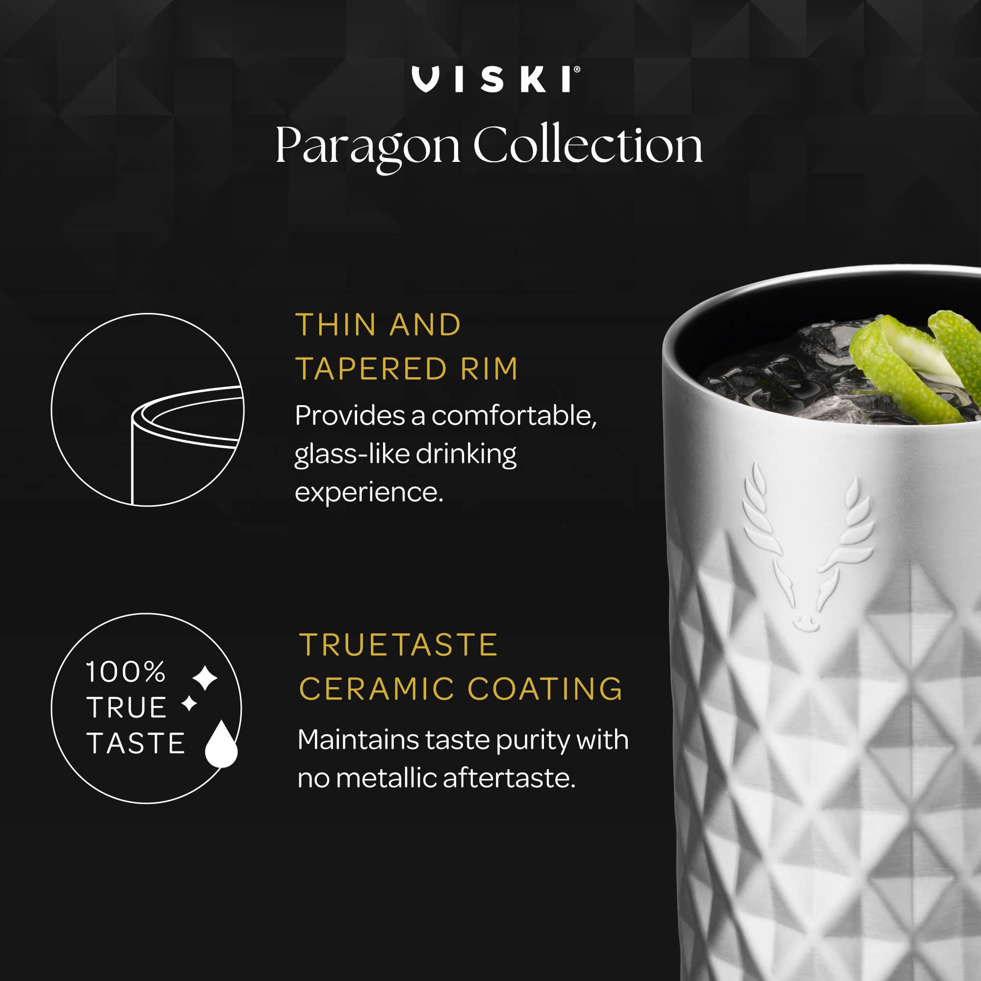 Viski - Vente Verre/tasse - Gobelet Paragon Isotherme avec Couvercle Bleu Électrique5