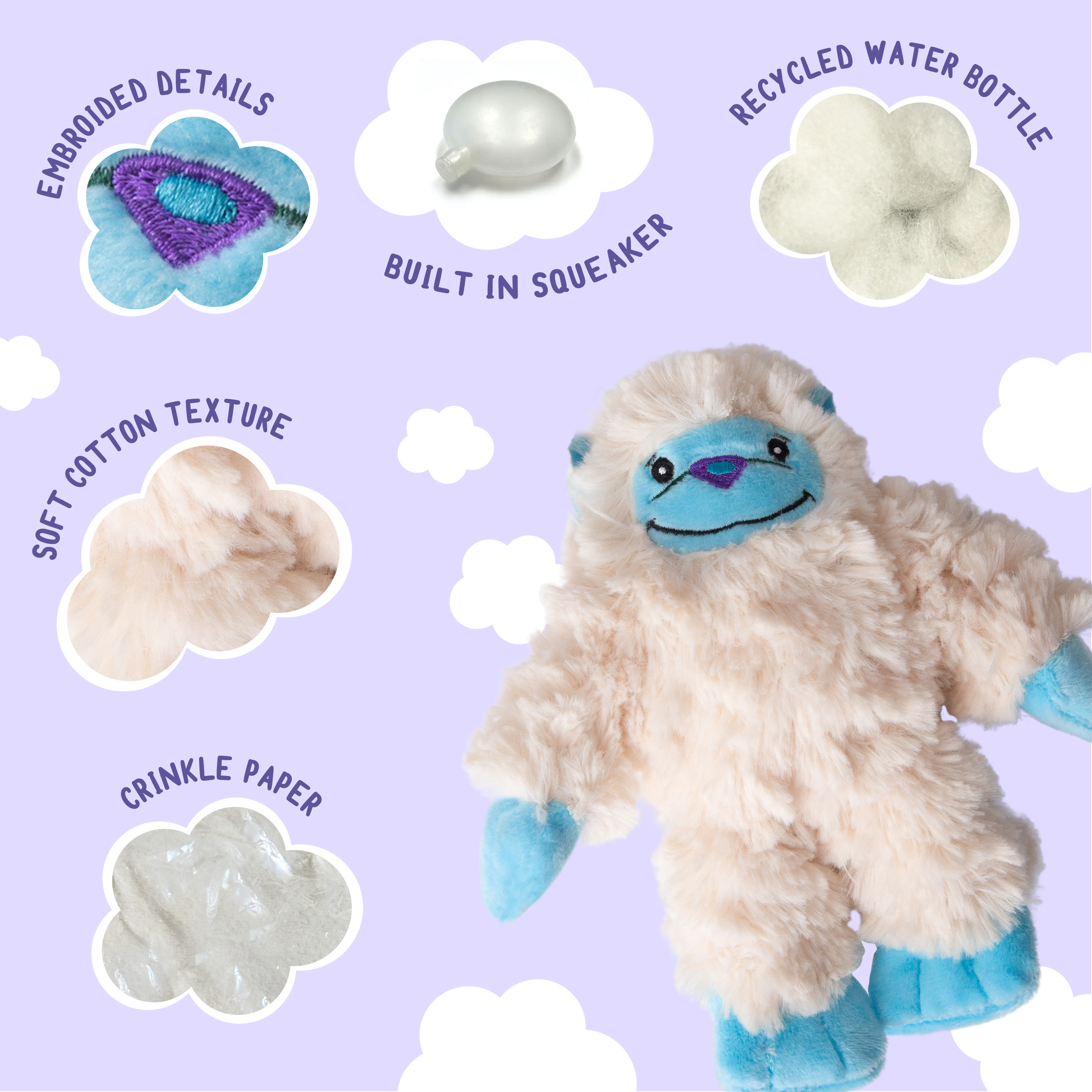 SnugArooz - Wholesale Pet Plush Toy - Dog - Young Yeti5