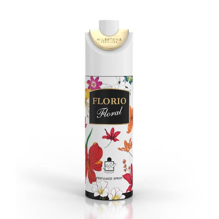 MILESTONE Florio Floral 200ML Deodorant 6 Pack for wholesale by FRAGRANCE WHOLESALE LTD